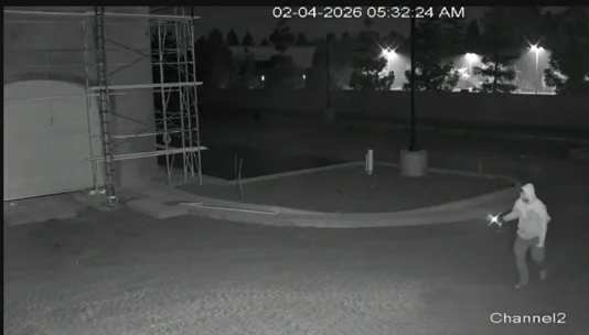 Burglary Stopped at Construction Site